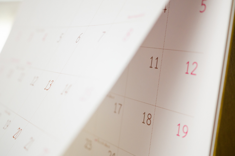 ホワイトニングを受ける頻度のイメージ