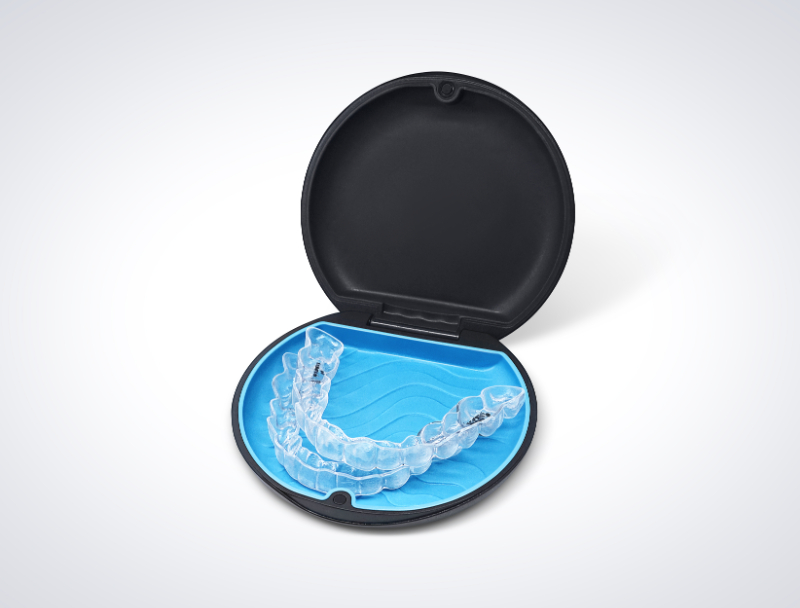 インビザライン矯正のマウスピース